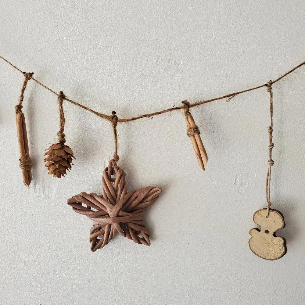 Handmade Garland | Paper | Metal | Wood